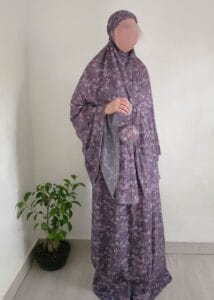 Set de prière portable Sayura format rond couleur gris apia