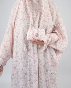 robe de priere de voyage nomade 1 piece jilbab porté