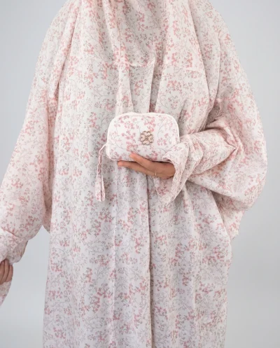 robe de priere de voyage nomade 1 piece jilbab porté