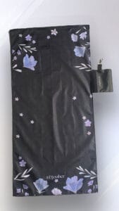 Sajadah transportable tapis de prière léger couleur noir