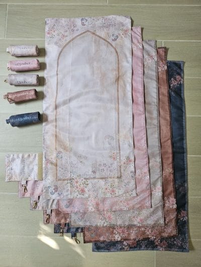 Alternative view of Sajadah Confort – tapis de prière portable doublé