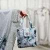 tenue de prière indonesie et malaisie telekung mukena avec son sac assorti